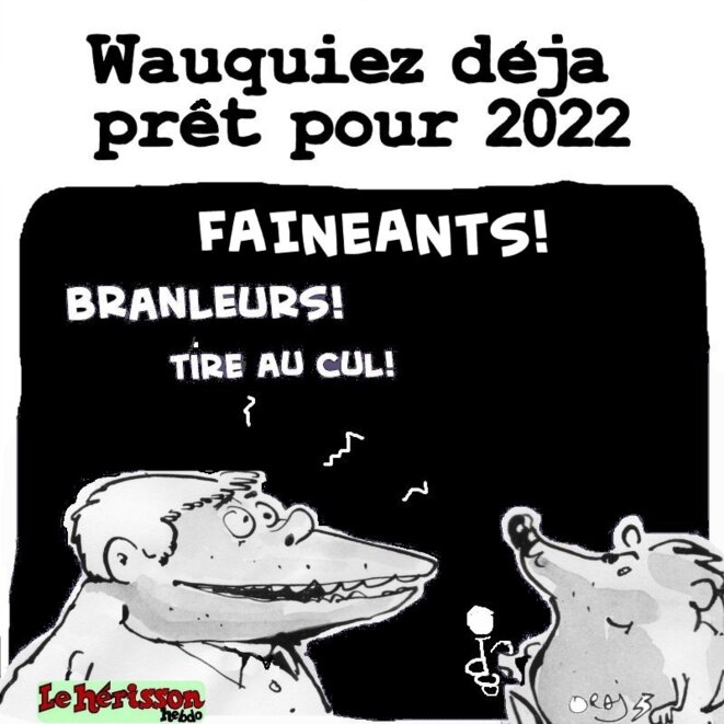 Bullshit-man affine sa rhétorique