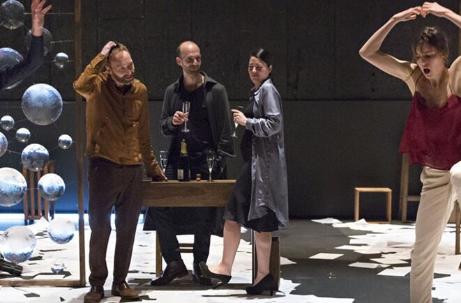 Tiago Rodrigues, "Bovary", Théâtre de la Bastille, 2018 © Tiago Rodrigues Tiago Rodrigues, "Bovary", Théâtre de la Bastille, 2018 © Tiago Rodrigues