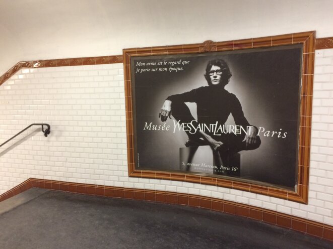Publicité dans le métro Publicité dans le métro