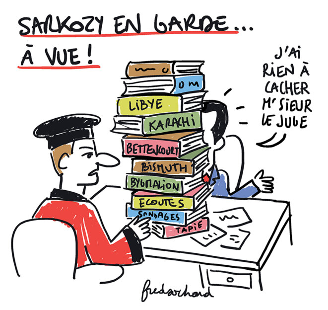 Chouette, des nouvelles de Sarkozy !