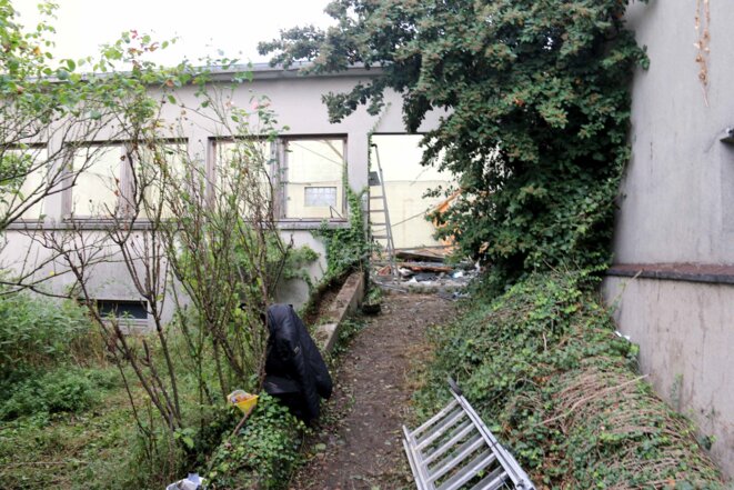 L'atelier détruit par son propriétaire après l'expulsion, Montreuil 20 septembre 2016 © DR L'atelier détruit par son propriétaire après l'expulsion, Montreuil 20 septembre 2016 © DR