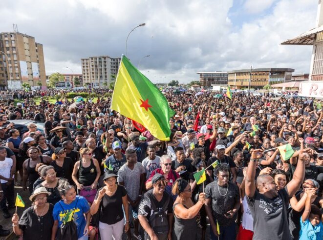 La marche du 28 mars 2017 contre l’insecurIté, le néocolonialisme et l’exploitation en Guyane La marche du 28 mars 2017 contre l’insecurIté, le néocolonialisme et l’exploitation en Guyane