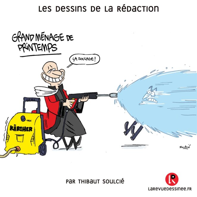 Sous les crayons de La Revue Dessinée : Sarkozy, les juges et la Libye