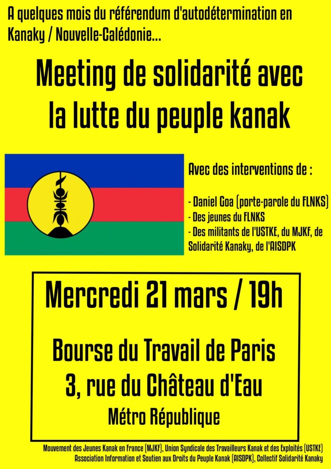 Meeting de la Bourse du travail - Affiche Meeting de la Bourse du travail - Affiche