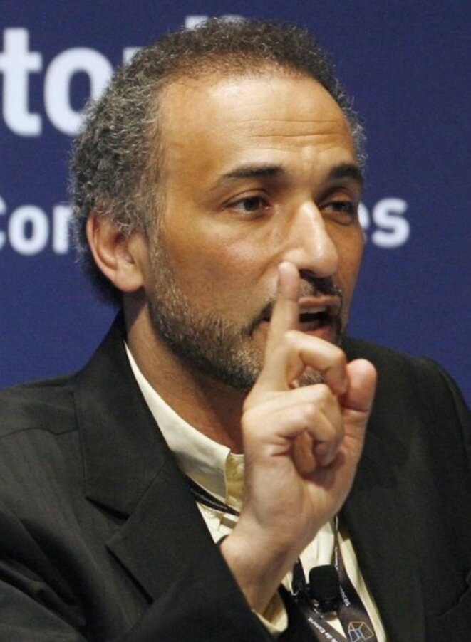 Tariq Ramadan en mai 2009, lors d'une conférence au Portugal. © Reuters Tariq Ramadan en mai 2009, lors d'une conférence au Portugal. © Reuters