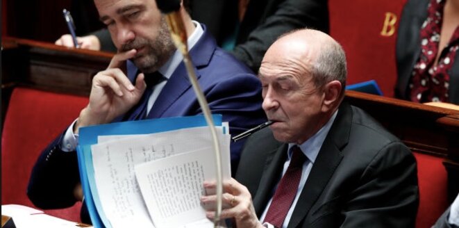 Le ministre de l'intérieur Gérard Collomb © Reuters Le ministre de l'intérieur Gérard Collomb © Reuters