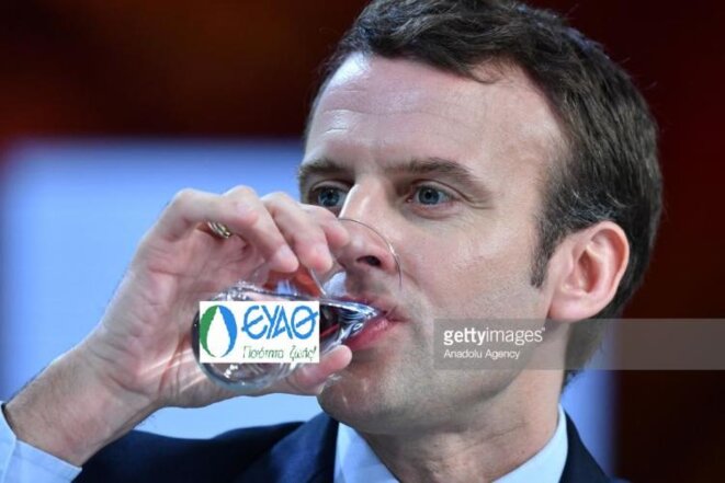 Macron, je ne veux pas que tu boives à ma santé Macron, je ne veux pas que tu boives à ma santé