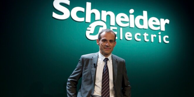 Jean-Pascal Tricoire, PDG du mastodonte Schneider, deuxième fabricant mondial de matériel électrique. © Reuters Jean-Pascal Tricoire, PDG du mastodonte Schneider, deuxième fabricant mondial de matériel électrique. © Reuters
