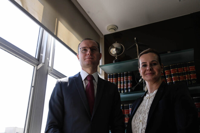 Cristiano Zanin Martins et Valeska Teixeira Martins, mardi 10 avril à São Paulo. © J.-M. A. Cristiano Zanin Martins et Valeska Teixeira Martins, mardi 10 avril à São Paulo. © J.-M. A.