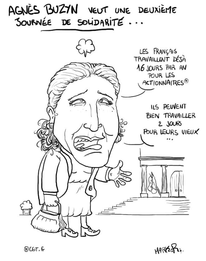 Buzyn veut une deuxième journée de solidarité © Marker Buzyn veut une deuxième journée de solidarité © Marker