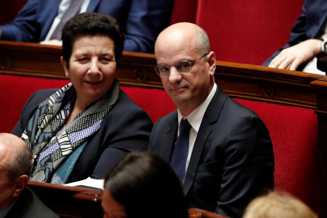 Frédérique Vidal et Jean-Michel Blanquer. © Reuters