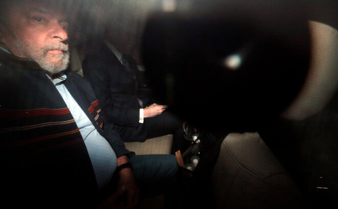 Luiz Inácio Lula da Silva, deux jours avant son incarcération, le 5 avril. © Reuters / Paulo Whitaker Luiz Inácio Lula da Silva, deux jours avant son incarcération, le 5 avril. © Reuters / Paulo Whitaker