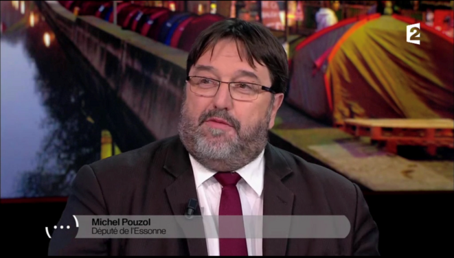 Michel Pouzol lors d'un débat sur France 2 sur la "pauvreté des enfants" le 1er février 2018. Michel Pouzol lors d'un débat sur France 2 sur la "pauvreté des enfants" le 1er février 2018.
