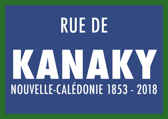 Rue de la Nouvelle-Calédonie rebaptisée © © B. Alleton Rue de la Nouvelle-Calédonie rebaptisée © © B. Alleton
