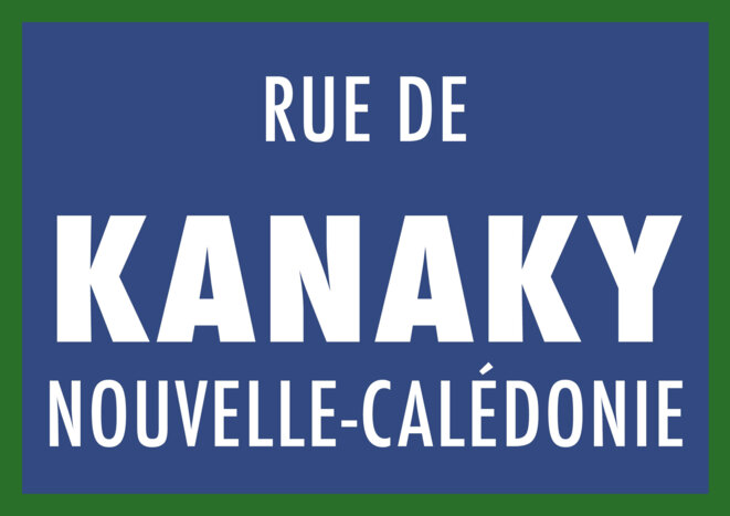 Rue de la Nouvelle-Calédonie rebaptisée © © B. Alleton Rue de la Nouvelle-Calédonie rebaptisée © © B. Alleton