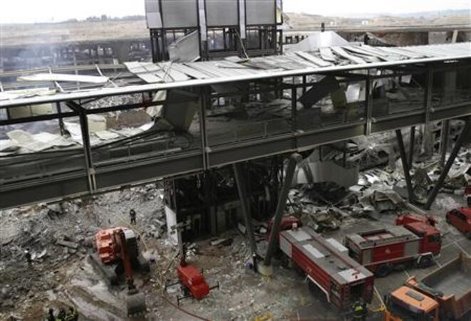 L'aéroport de Madrid-Barajas, où un attentat a été perpétré le 30 décembre 2006. © Reuters L'aéroport de Madrid-Barajas, où un attentat a été perpétré le 30 décembre 2006. © Reuters