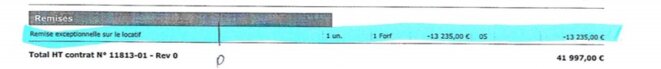 La «remise exceptionnelle» du Conseil national LR n'a pas été repercutée dans le compte de campagne de F. Fillon. © Document Mediapart La «remise exceptionnelle» du Conseil national LR n'a pas été repercutée dans le compte de campagne de F. Fillon. © Document Mediapart