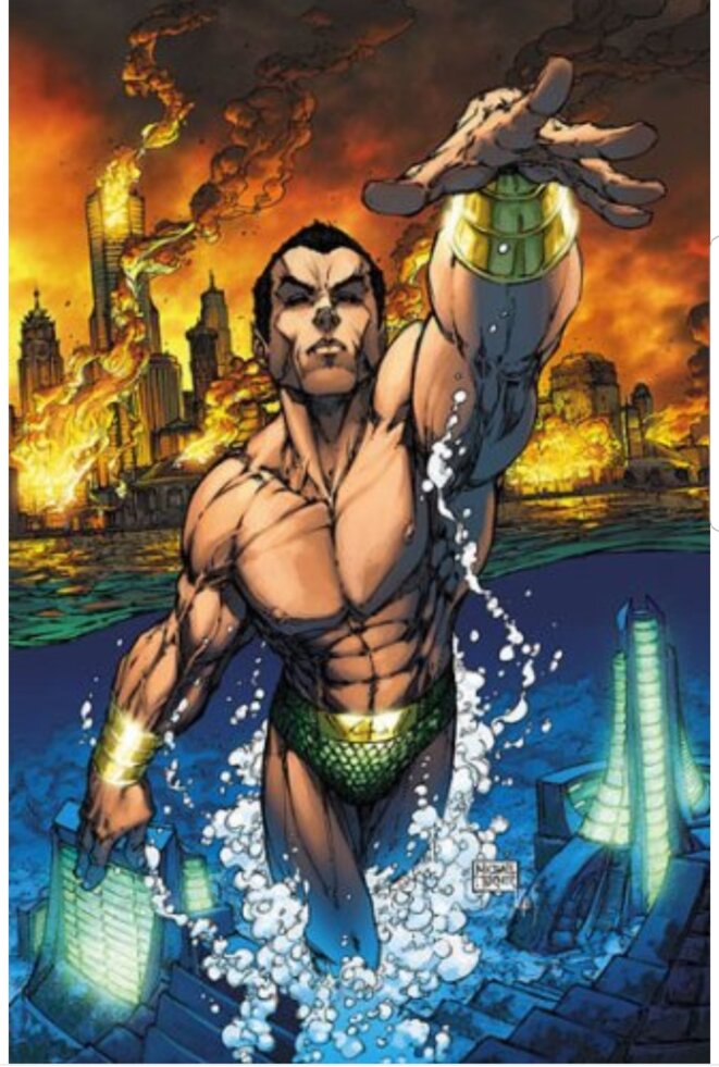 SUBMARINER par Michaël Turner ( RIP 1971-2008 ) for MARVEL Comics.