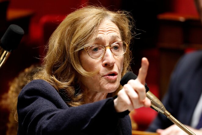 La ministre de la justice Nicole Belloubet le 3 avril 2018 à l'Assemblée nationale © LF La ministre de la justice Nicole Belloubet le 3 avril 2018 à l'Assemblée nationale © LF