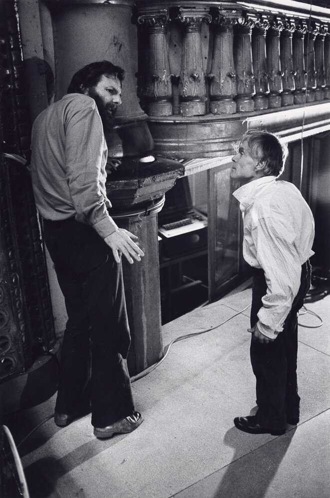 Lucian Pintilié et Alfred Baillou - Turandot 1974 © Gilles Walusinski Lucian Pintilié et Alfred Baillou - Turandot 1974 © Gilles Walusinski