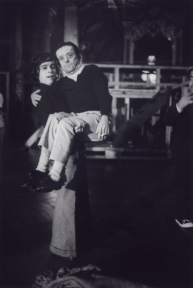Allam Bouzid et Jean Debove dans Turandot 1974 © Gilles Walusinski Allam Bouzid et Jean Debove dans Turandot 1974 © Gilles Walusinski