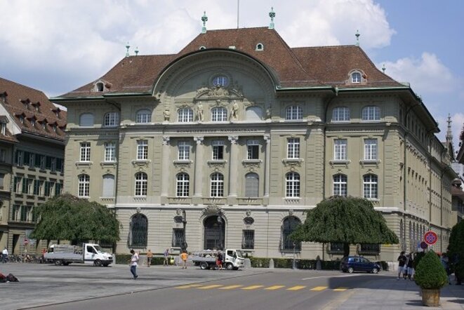 Le siège de la banque nationale suisse, à Berne. © DR Le siège de la banque nationale suisse, à Berne. © DR