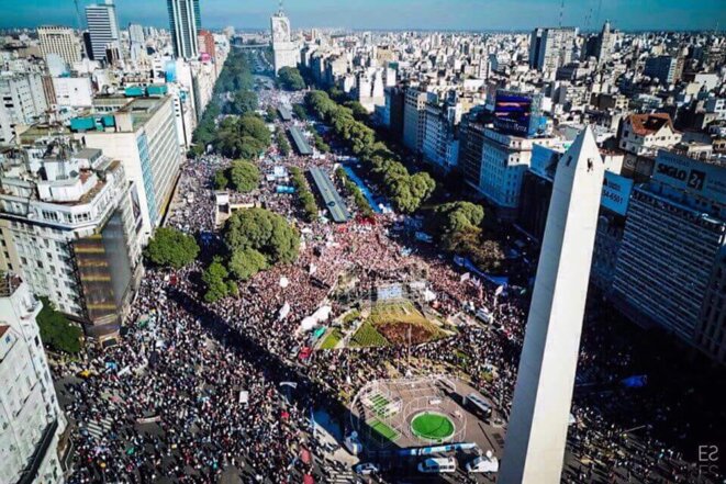 La « marée populaire » du 25 mai en Argentine