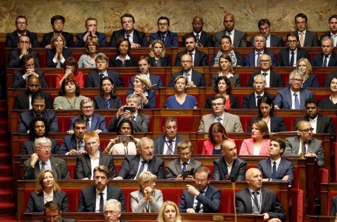 L'Assemblée nationale, après 2017. © Reuters