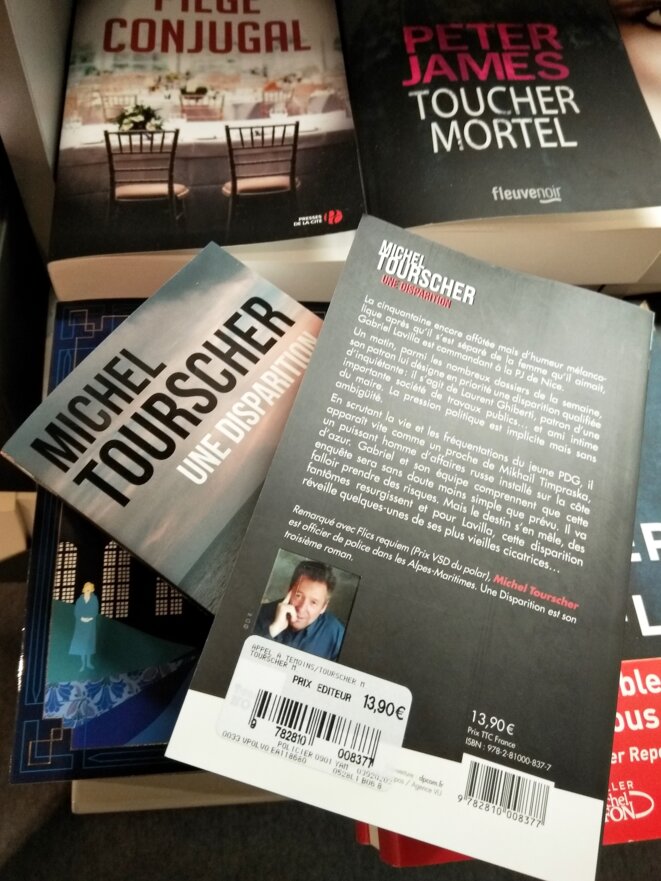 Une disparition, dernier polar de Michel TOURSCHER