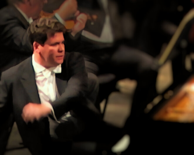 Denis Matsuev, le 29 mai 2018 aux Champs Elysées Denis Matsuev, le 29 mai 2018 aux Champs Elysées
