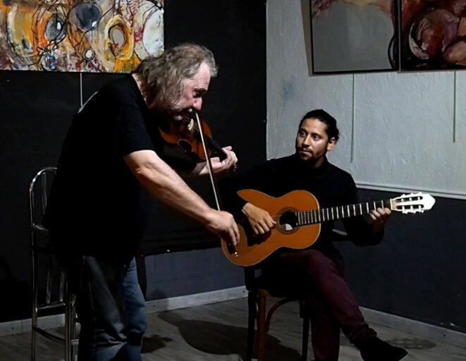 Yves Teicher et Henrique Carvalho Mendes Santos, le 8 juin 2018 Yves Teicher et Henrique Carvalho Mendes Santos, le 8 juin 2018