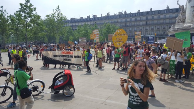 Alternatiba à République (09.06.2018) © Benjamin Joyeux Alternatiba à République (09.06.2018) © Benjamin Joyeux