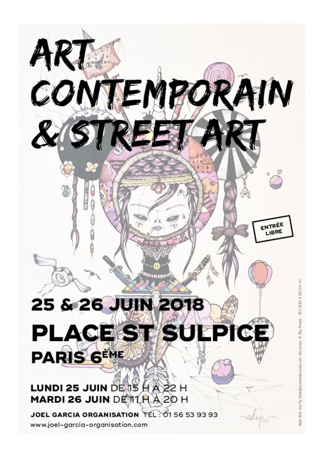 Art Contemporain & Street Art, le 25 et le 26 Juin à Paris