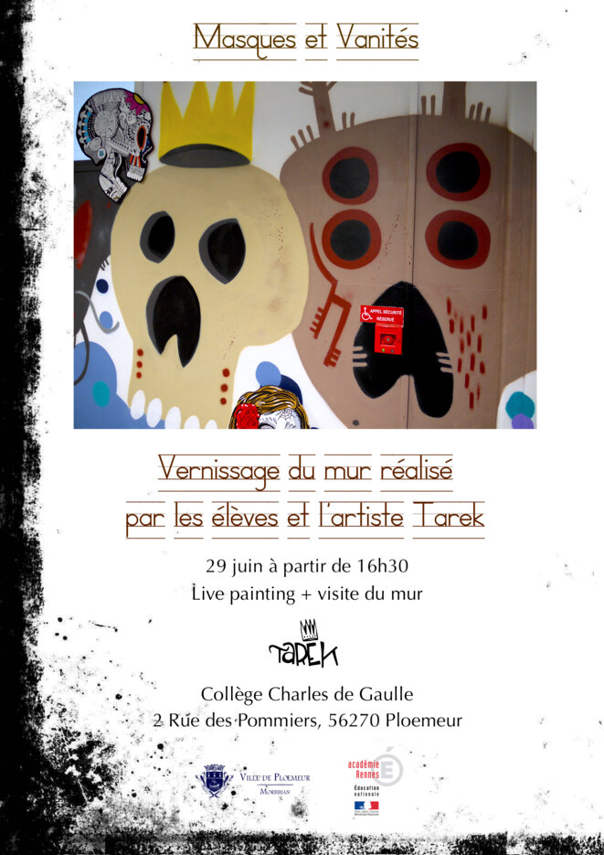 Masques et vanités au Collège Charles de Gaulle