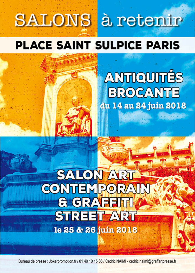 Salon des arts à Saint-Sulpice à Paris