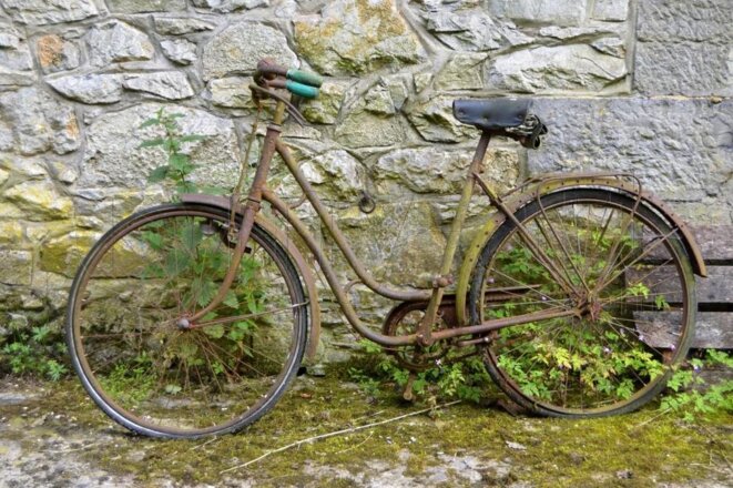 reve crevaison bicyclette