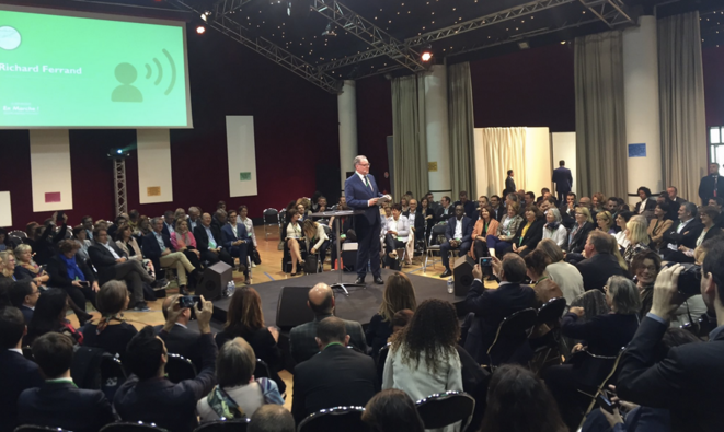 Séminaire de rentrée des députés LREM à Aubervilliers (Seine-Saint-Denis), le 18 septembre 2017. © Twitter/@RichardFerrand Séminaire de rentrée des députés LREM à Aubervilliers (Seine-Saint-Denis), le 18 septembre 2017. © Twitter/@RichardFerrand