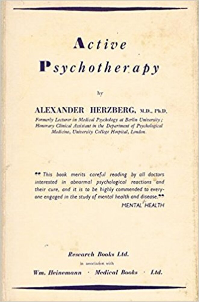 Alexander Herzberg :  un freudien précurseur des thérapies comportementales