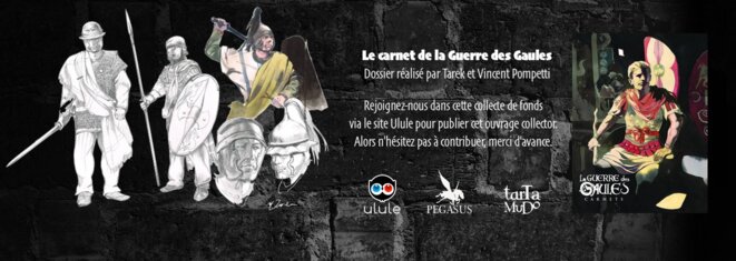 Le carnet de la guerre des Gaules