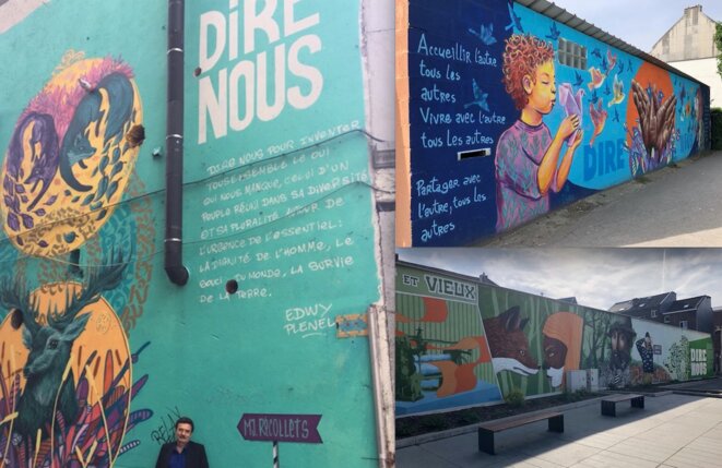 Les fresques "Dire nous" de Verviers Les fresques "Dire nous" de Verviers