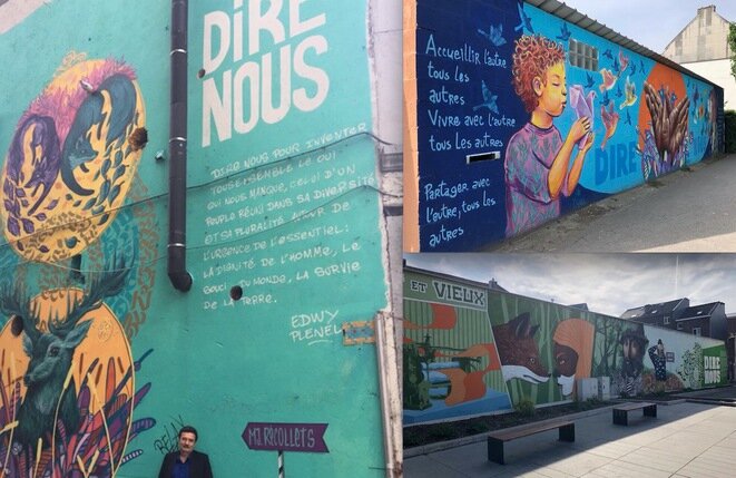 Los frescos "Decir nosotros" de Verviers. Los frescos "Decir nosotros" de Verviers.