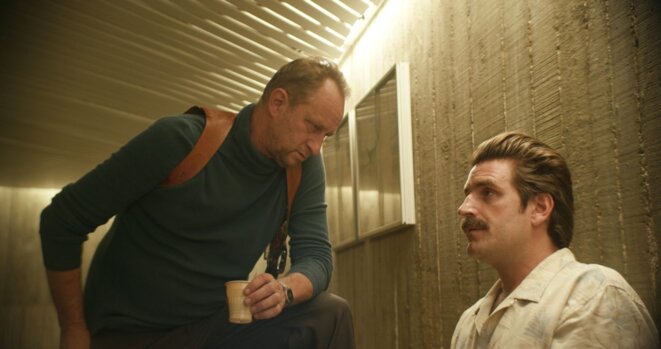 Benoît Poelvoorde et Grégoire Ludig dans « Au poste ! ». Benoît Poelvoorde et Grégoire Ludig dans « Au poste ! ».
