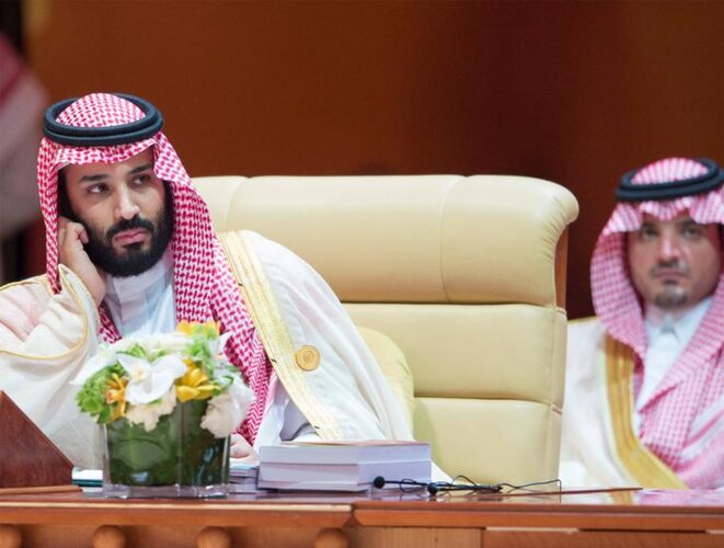 Mohammed ben Salmane, prince héritier d'Arabie saoudite. © Reuters