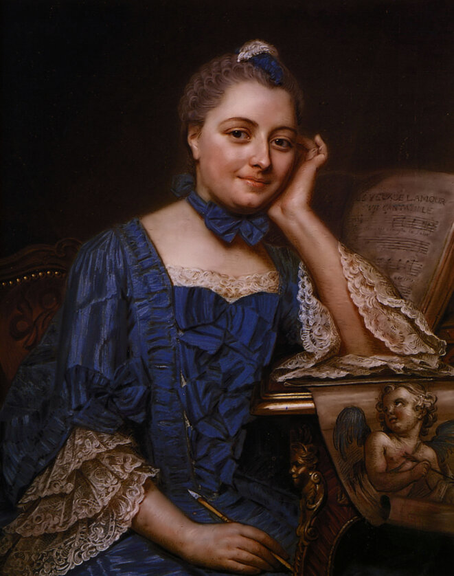 Marie Fel par Maurice-Quentin de La Tour Marie Fel par Maurice-Quentin de La Tour