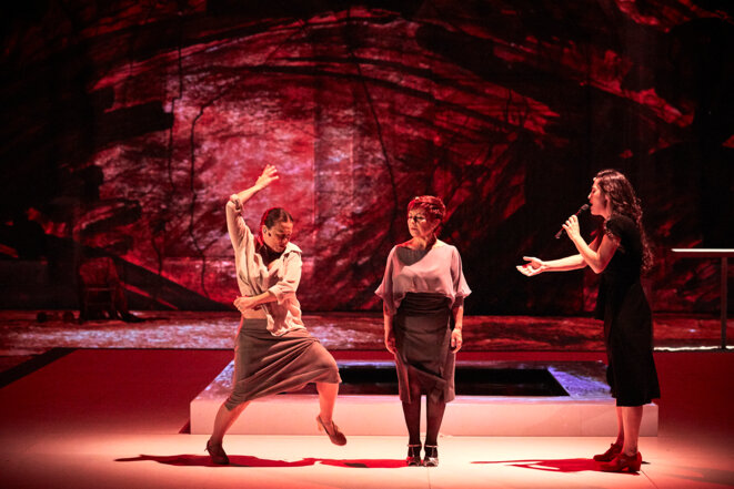 scène de "Grito Pelao" © Christophe Raynaud de Lage scène de "Grito Pelao" © Christophe Raynaud de Lage