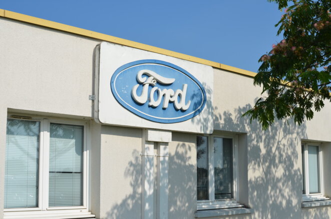 À l'usine Ford de Blanquefort, le 11 juillet 2018. © Justine Brabant À l'usine Ford de Blanquefort, le 11 juillet 2018. © Justine Brabant