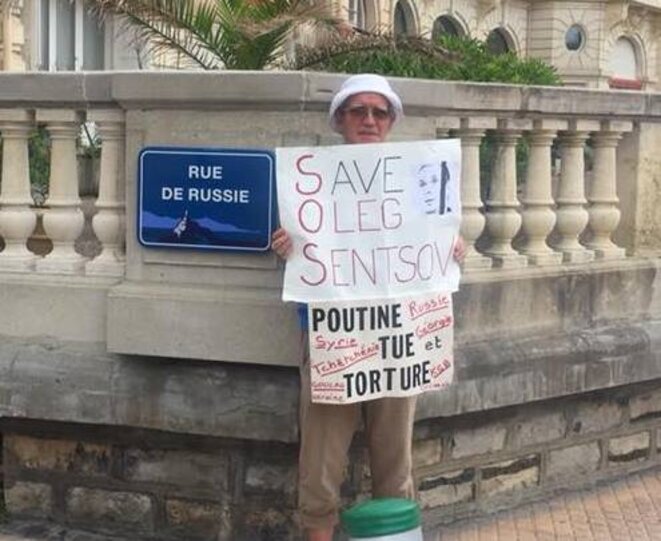 Rue de Russie à Biarritz.
