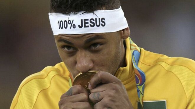 Neymar, lors des jeux olympiques de Rio. © Reuters Neymar, lors des jeux olympiques de Rio. © Reuters