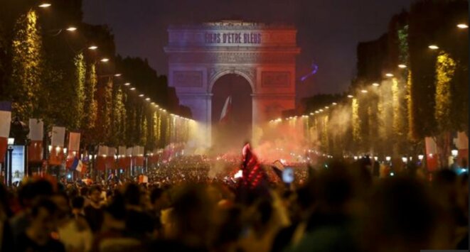Paris après la victoire © Inconnu Paris après la victoire © Inconnu