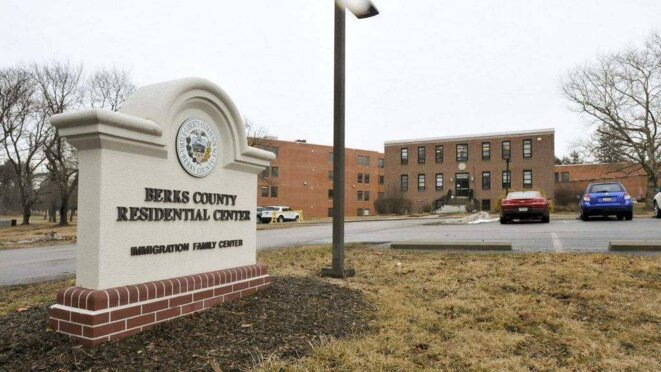 Le centre de détention pour familles de Berks, à Reading, Pennsylvanie © Reading Eagle Le centre de détention pour familles de Berks, à Reading, Pennsylvanie © Reading Eagle